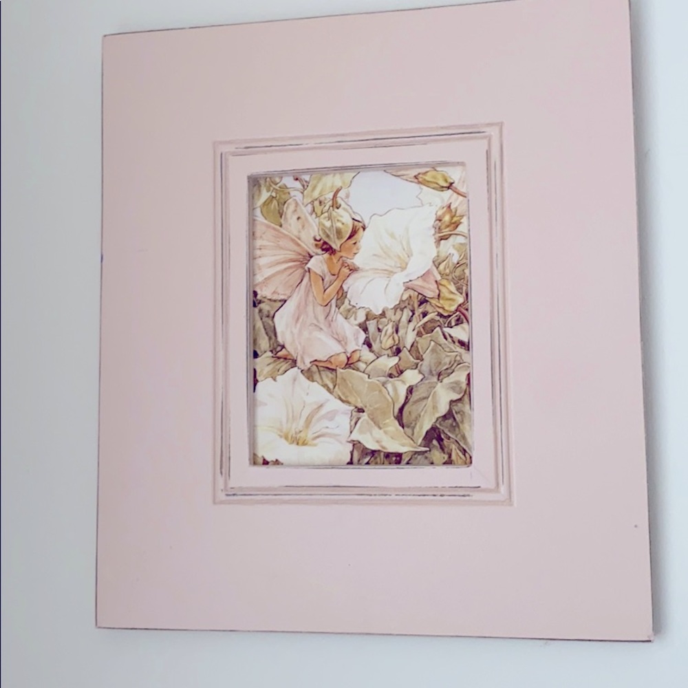 Beautiful set of 2 wood framed fairy prints